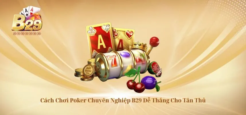 Cách Chơi Poker Chuyên Nghiệp B29